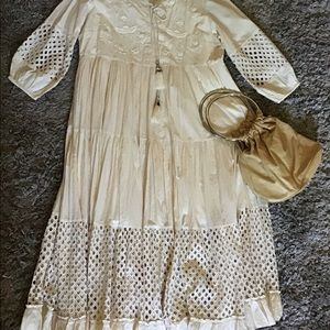 Never worn beautiful boho maxi dress look